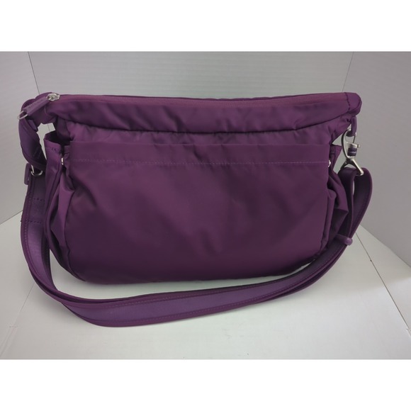 Pacsafe For Ebags Anti-Theft Crossbody Strap RFID Travel Bag Purple EB2110-03 - Picture 5 of 12